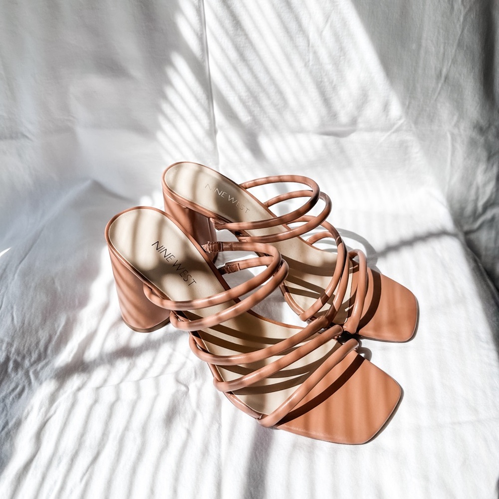 Brand new ,no box nine west nude